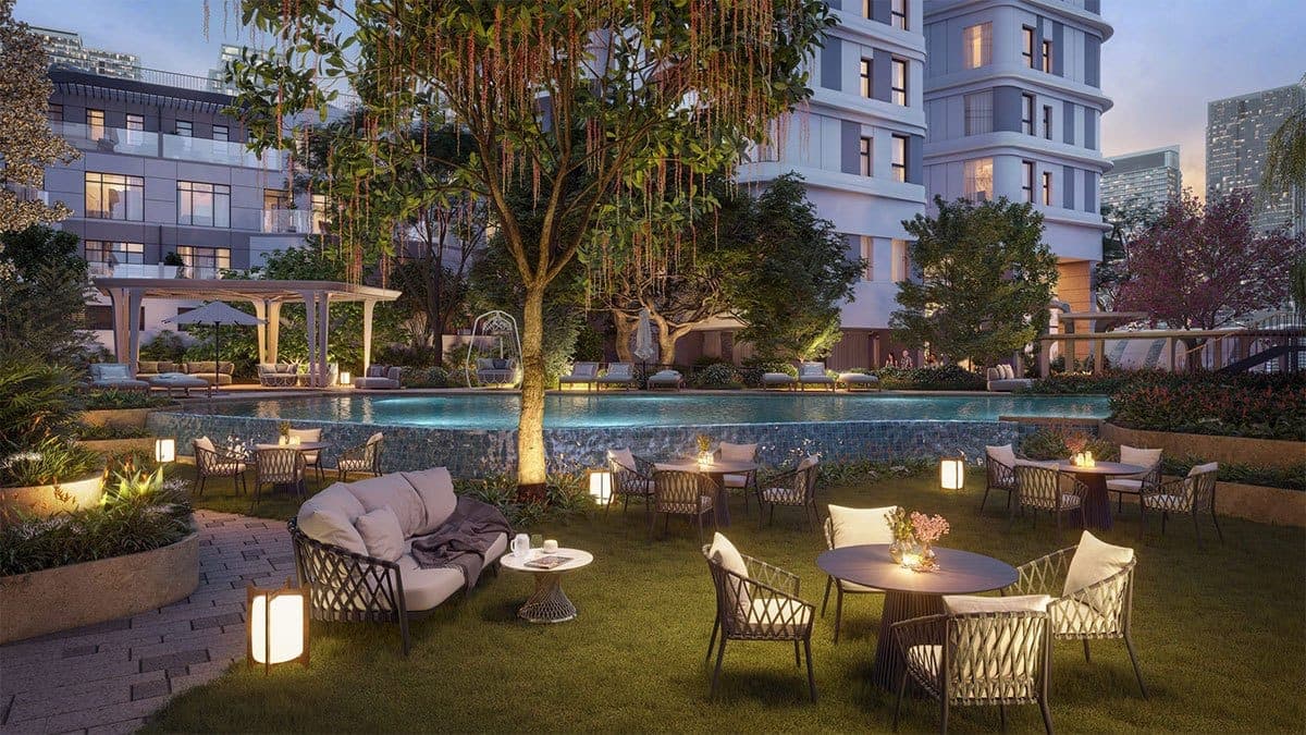 Hồ Bơi Vô Cực & Sàn Tắm Nắng Resort