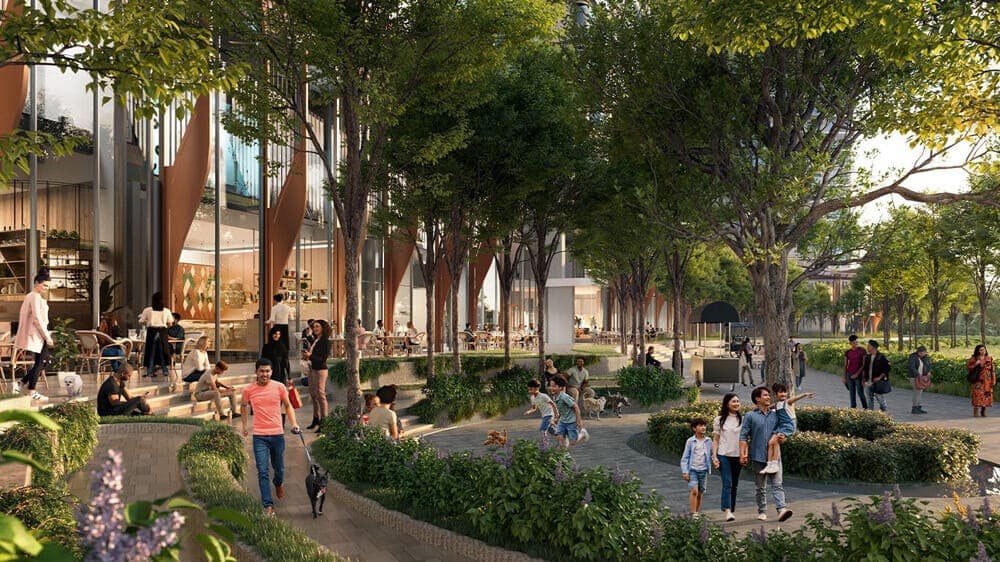The Global City & Kênh Đào Nhạc Nước