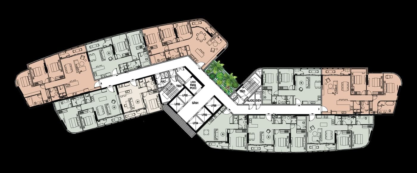 Căn Hộ 1 Phòng Ngủ (1BR)